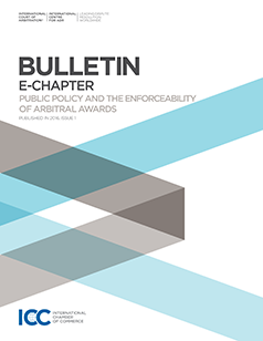 Public Policy and the Enforceability of Arbitral Awards