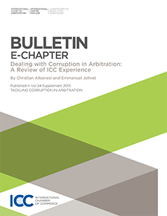 ICC Experience of Corruption in Arbitration